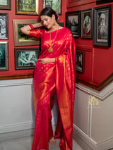 Red Special Kanjeevaram Silk Saree