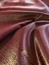 Sangria Maroon  Kanchipuram Silk Saree