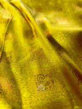 Baby Mehandi Kanjeevaram Silk Saree