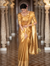 Golden Special Kanchipuram Tissue Silk Saree