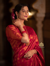 Red Special Kanjeevaram Silk Saree
