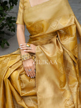 Golden Special Kanchipuram Tissue SIlk Saree
