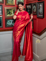 Red Special Kanjeevaram Silk Saree