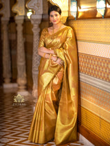 Golden Special Kanchipuram Tissue Silk Saree