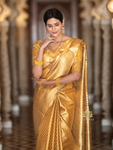 Golden Special Kanchipuram Tissue Silk Saree