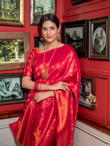 Red Special Kanjeevaram Silk Saree