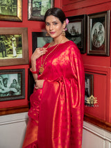 Red Special Kanjeevaram Silk Saree