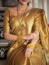Golden Special Kanchipuram Tissue Silk Saree