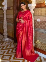 Red Special Kanjeevaram Silk Saree