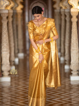 Golden Special Kanchipuram Tissue Silk Saree