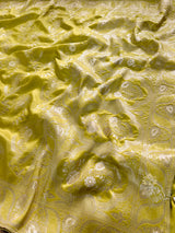 Baby Mehendi Banarasi Uppada Silk Saree