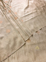 Ivory White Kanchipuram Silk Saree