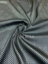 Midnight Black Kanjeevaram SIlk Saree