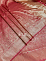 Maroon Red Kanjeevaram Silk Saree