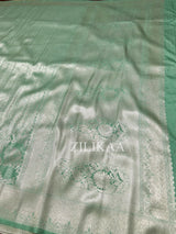 Pistachio Green Kanchipuram Silk Saree