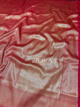 Maroon Red Kanjeevaram Silk Saree
