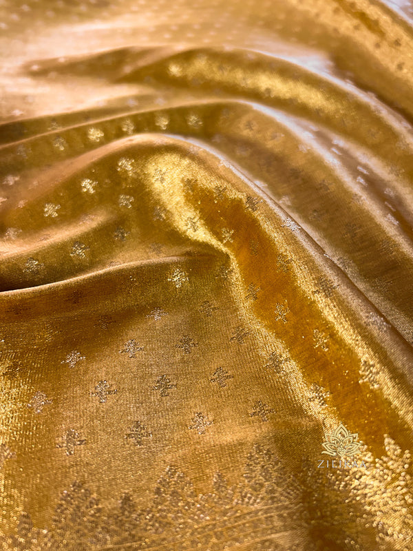 Golden Special Kanchipuram Tissue Silk Saree