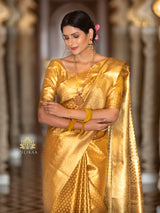 Golden Special Kanchipuram Tissue Silk Saree