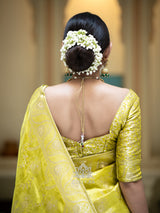 Baby Mehendi Banarasi Uppada Silk Saree