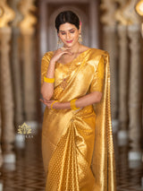 Golden Special Kanchipuram Tissue Silk Saree