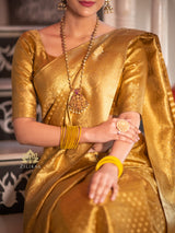Golden Special Kanchipuram Tissue Silk Saree
