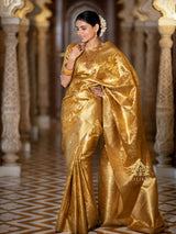Golden Special Kanchipuram Tissue Silk Saree