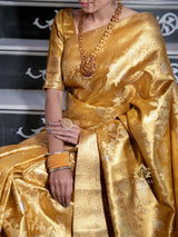 Golden Special Kanchipuram Tissue Silk Saree