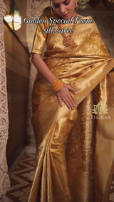 Golden Special Kanchipuram Tissue Silk Saree