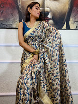 Tuscan Tan Uppada Cotton Silk Saree