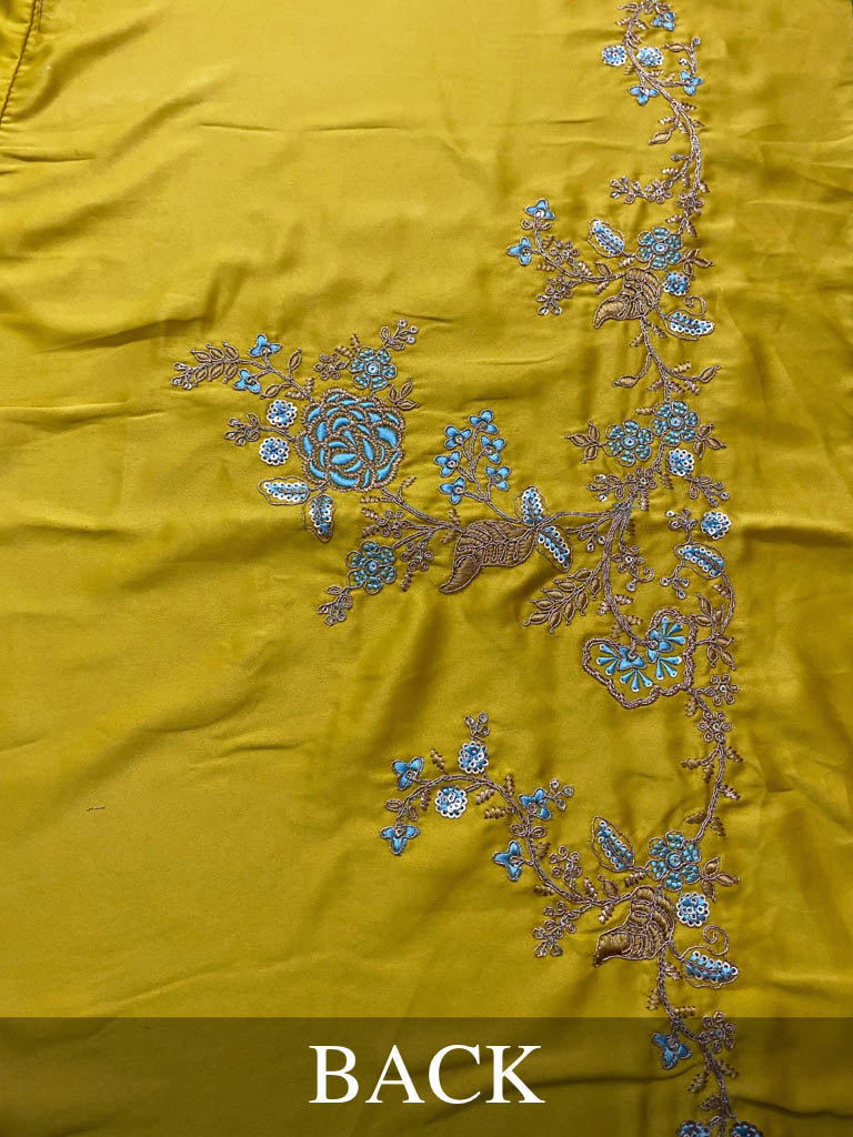 Arctic Blue Banarasi Uppada Silk Saree