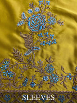 Arctic Blue Banarasi Uppada Silk Saree
